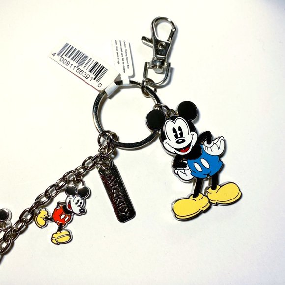 Disney Parks Authentic Mickey Mouse Charm Keychain - Picture 2 of 4